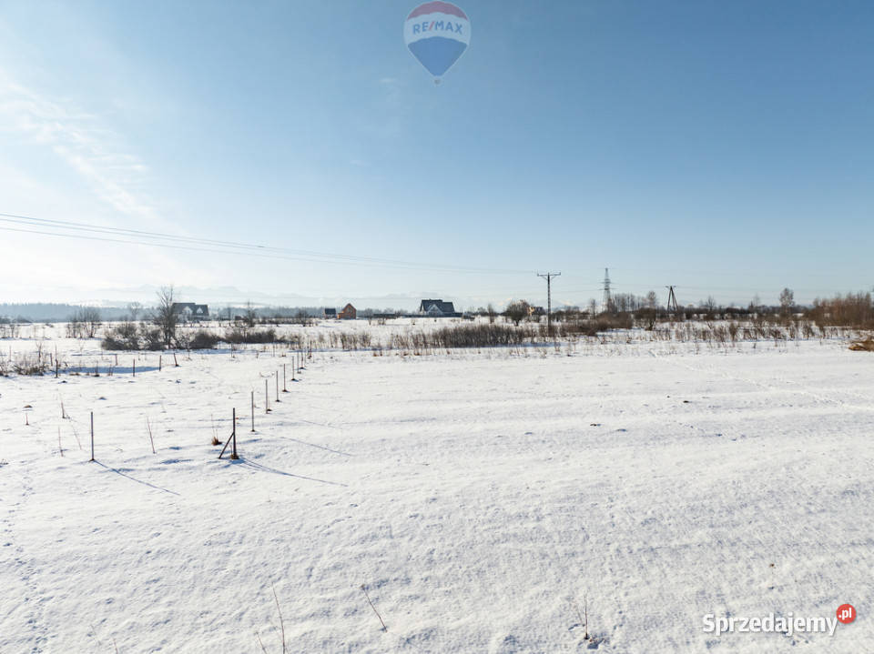 Działka budowlana w Szaflarach Bór sprzedam