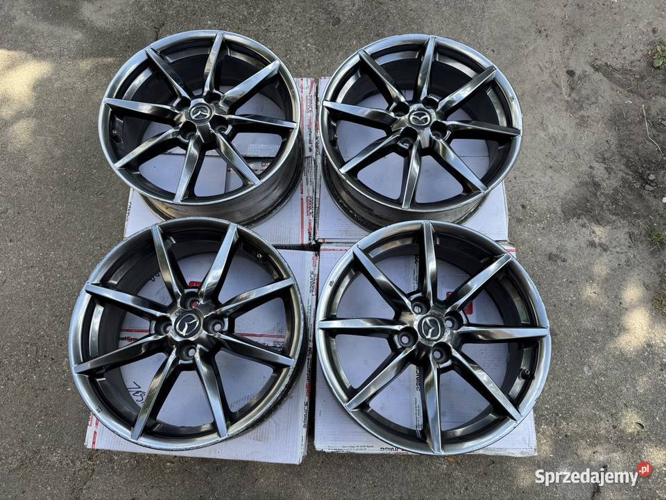 Alufelgi 17x7j 4x100 ET45 Mazda MX5 ND aluminiowe Środa Wielkopolska