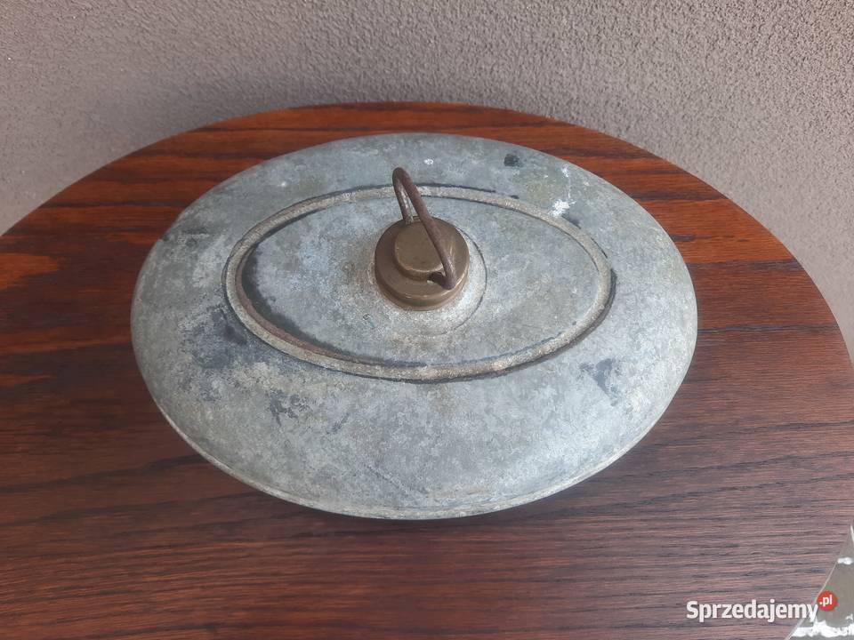 Stary metalowy termofor ogrzewacz dekoracja Pozostałe