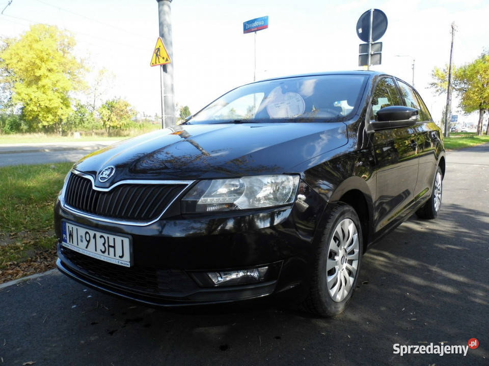 koda RAPID 10 TSI klima vat23 łódzkie Łódź