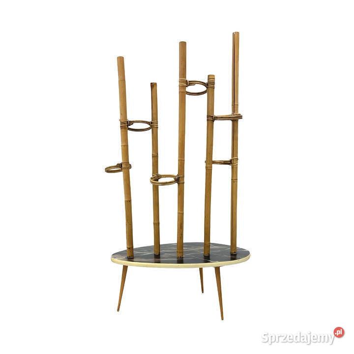 MidCentury Modern stojak na rośliny Europa lata