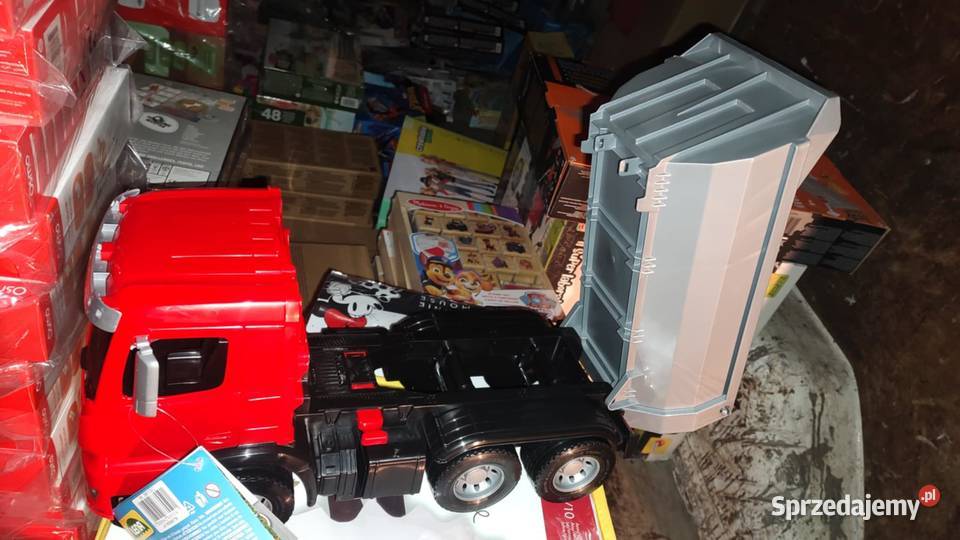 nowy duzy samochod wywrotka LENA Zdalnie sterowane Książ Wielkopolski