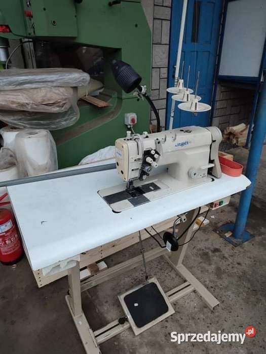 Dwuigłówka Juki LH3168 LH1162 maszyna do szycia Produkcja Czarna