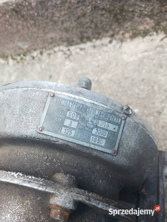Silnik Zaburtowy Warta S08 1956 WSM Sokół Wsk Suwałki