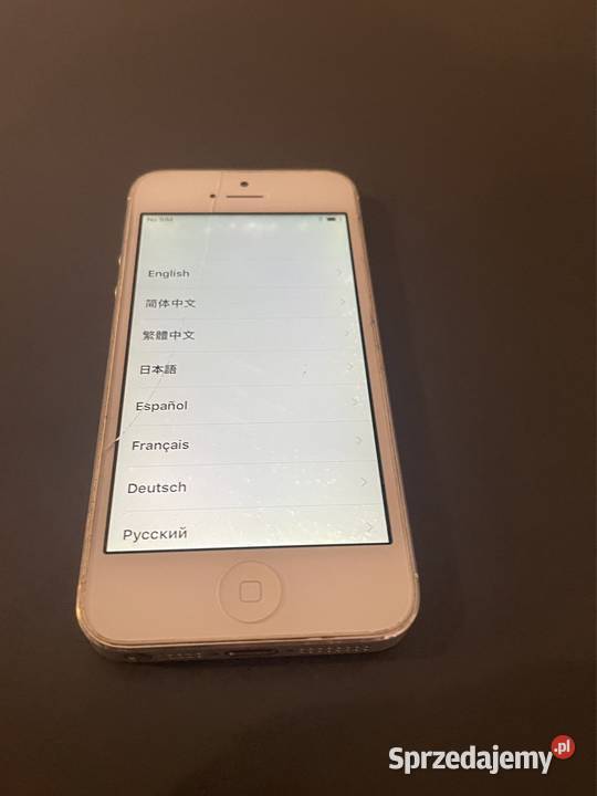 iPhone 5 A1429 32GB uszkodzony na części lubuskie Nowa Sól