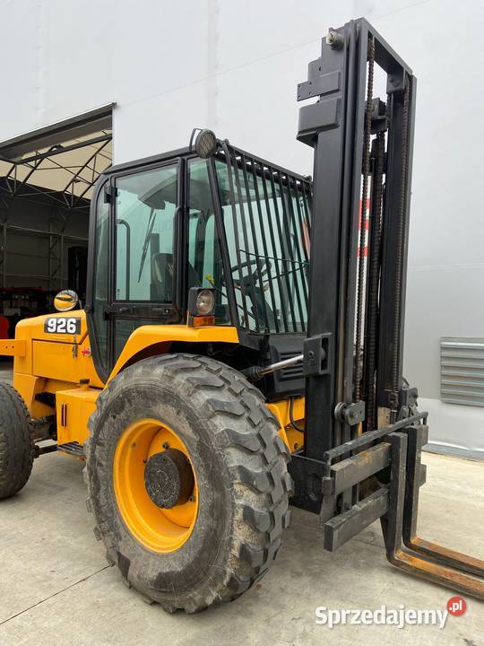 Wózek widłowy terenowy 4x4 JCB 926 85mth Góra Kalwaria