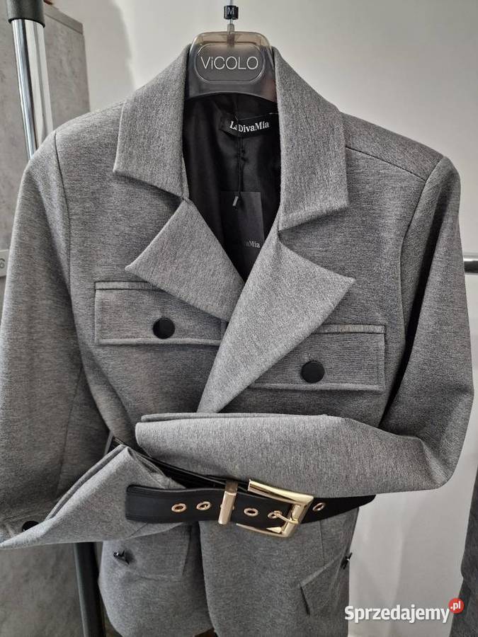 Garnitur Komplet Marynarka Spodnie Xs S Żywiec