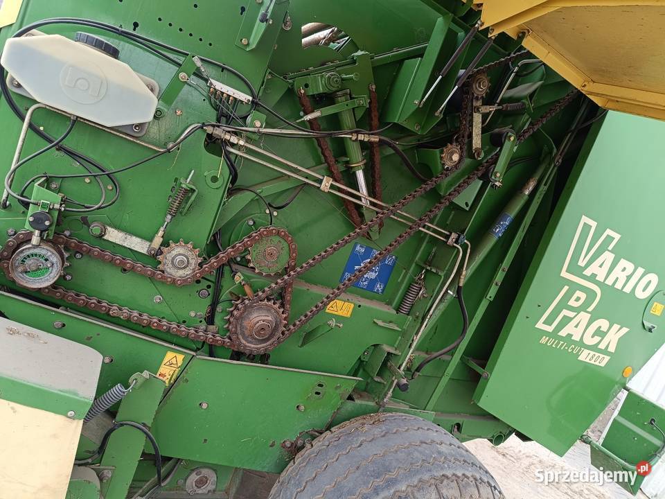 Prasa Krone Vario pack MULTICUT 1800 Owijanie sznurkiem Siedlce