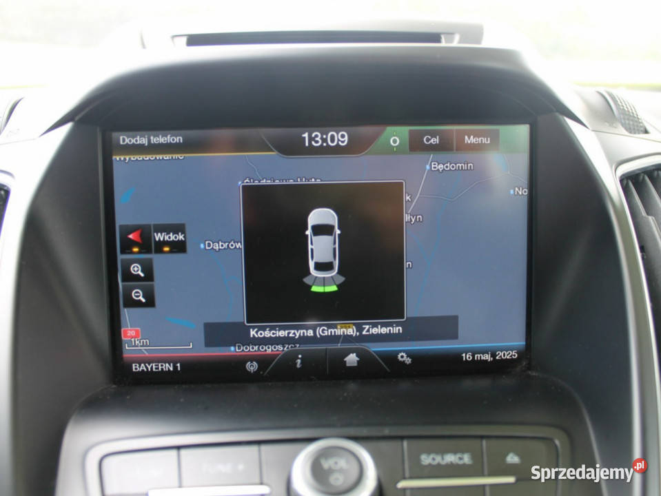 Ford C 10 Benzyna 125 Nawigacja GRZANE Fotele podgrzewane fotele Zielenin