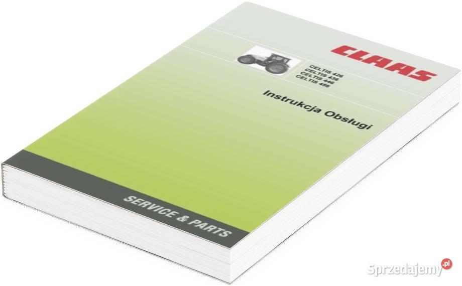 Instrukcja obsługi Claas Mercator katalog napraw Szamotuły