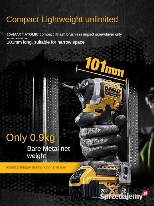 Wkrętak udarowy DEWALT DCF850 wkrętarka Rzeszów