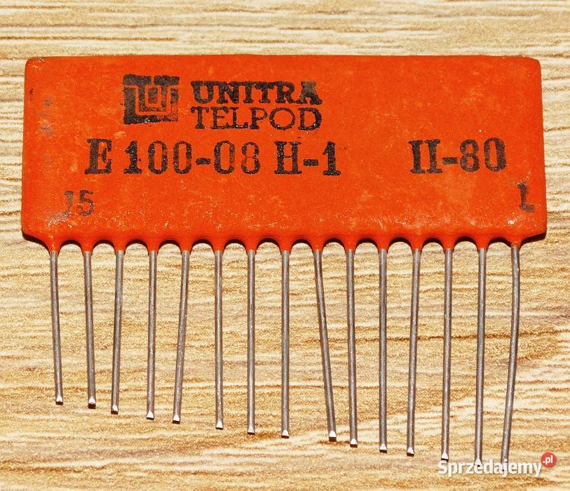 Układ scalony hybrydowy E10008H1 wzmacniacz i Gliwice