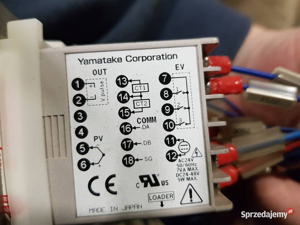 Sterownik elektroniczny temperatury YAMATAKE Pelplin