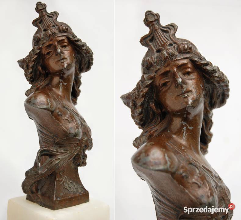 Salome rzeźba stylizowana na brąz marmur Francja Lublin sprzedam