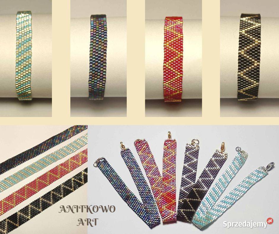 BRANSOLETKA KORALIKOWA BENZYNKA Bransoletki Bransoletki Warszawa