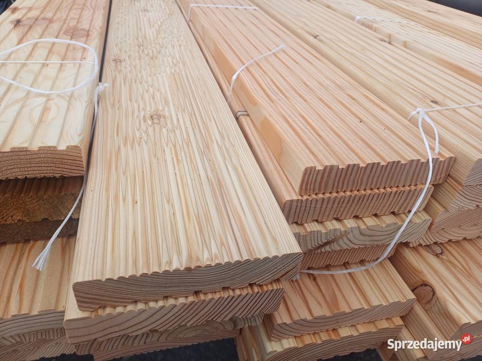 Deska tarasowa elewacyjna podłogowa podbitka bal Krosno