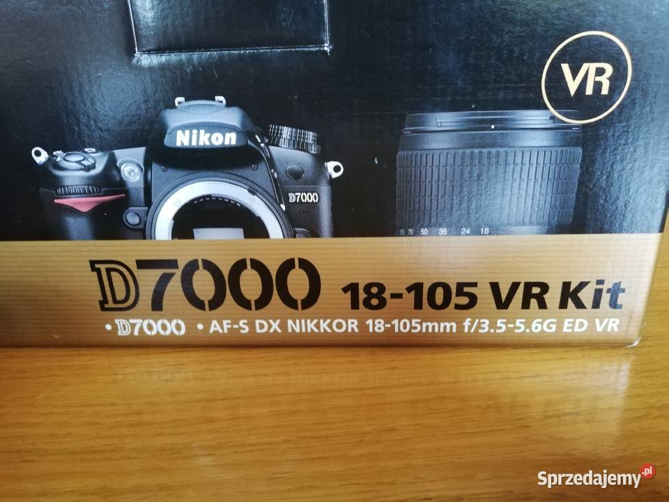 NIKON D7000 Obiektyw18 105mmF 3 5 5 6G ED VR Puńsk