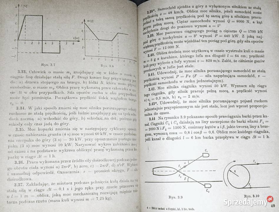 Zbiór zadań z fizyki kl 1 LO i tech B Mendel J Chełm