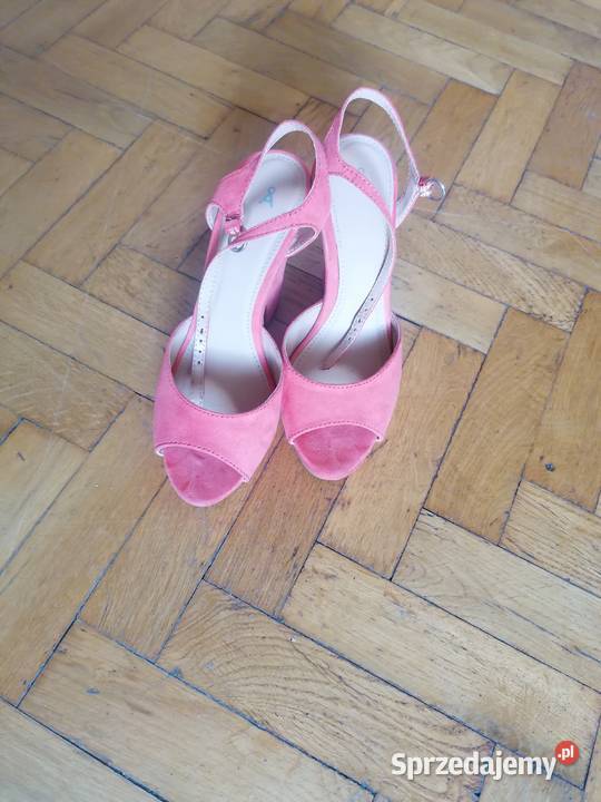 Buty skóra kolor łososiowy Gdańsk