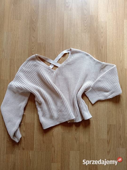 Sweter brązowy/beżowy opolskie