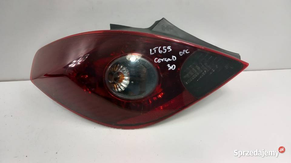 OPEL CORSA D LAMPA TYŁ LEWA 3D OPC Światła stop wielkopolskie Zbierkowo