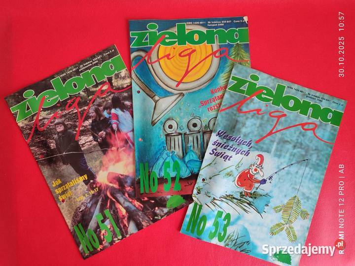 Zielona Liga 2000 4353 miesięcznik przyroda Antykwariat śląskie Katowice