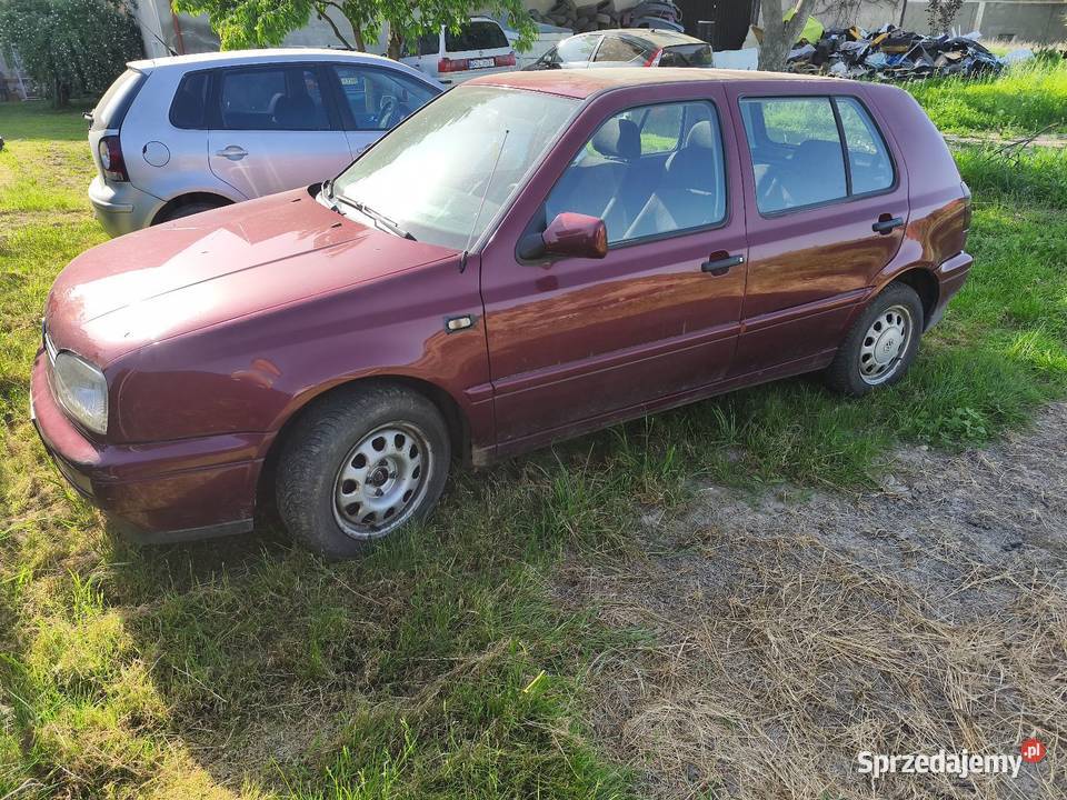 VW Golf 18 LPG automat czerwony sprzedam