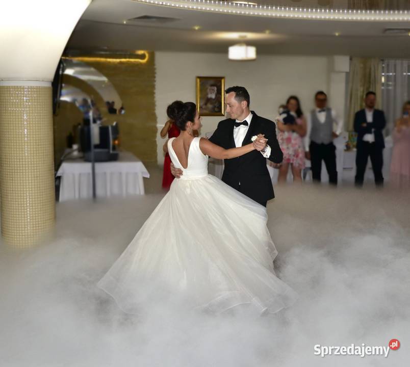 suknia ślubna księżniczka 36S śmietankowa z Rozmiar 36(S) Jaworzno