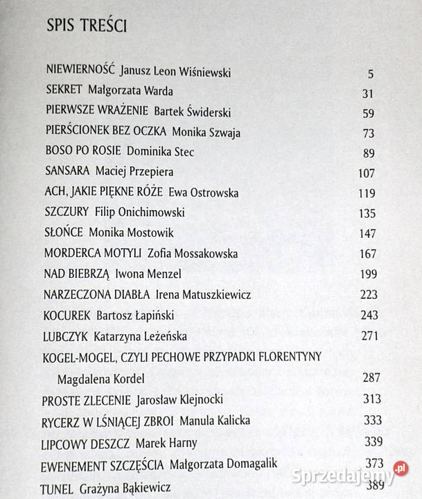 Opowiadania letnie a nawet gorące J L Wiśniewski