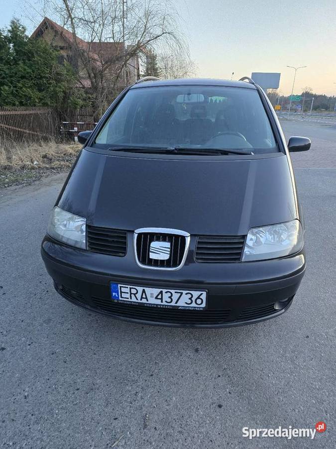 Seat Alhambra 18t gaz klima Tempomat Elektryczne radio Alhambra Starcza