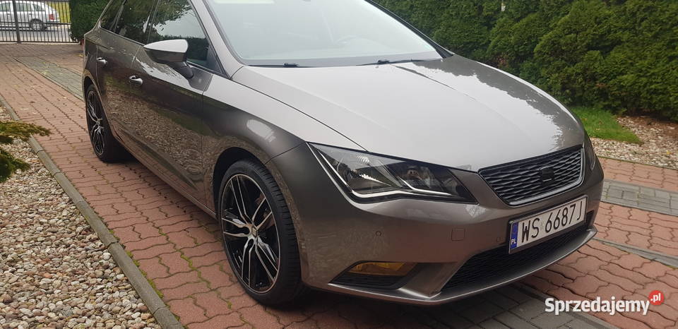 SEAT LEON 2015 niski przebieg zadbany mazowieckie Siedlce sprzedam
