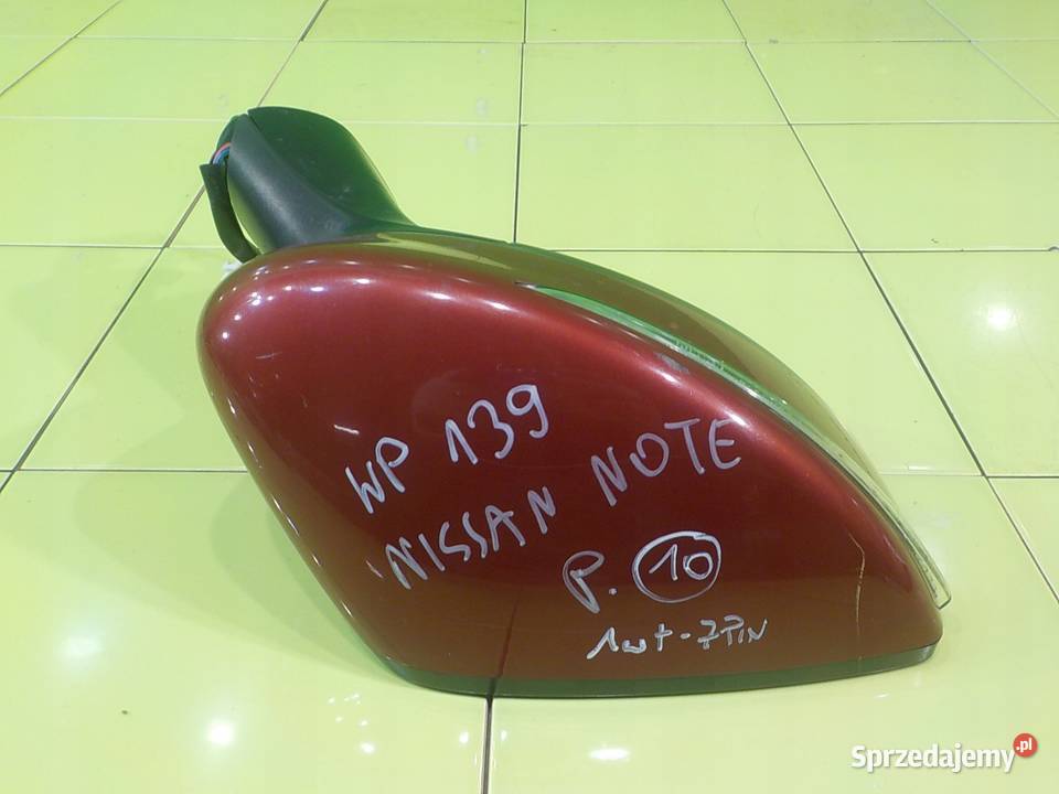 NISSAN NOTE E12 II 16r 15 DCI HB 5D lusterko sprzedam
