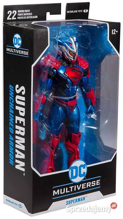 Duża Figurka SUPERMAN UNCHAINED DC Multiverse 18 Mogilany