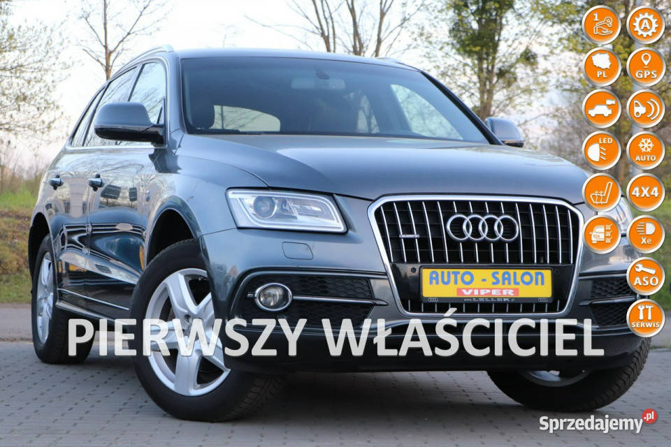Audi Q5 1WŁAŚCICIEL krajowy serwisowany gniazdo USB Opole