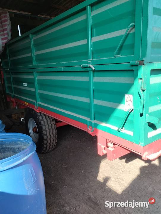 Przyczepa wywrotka 1 osiowa gomar nieuszkodzony