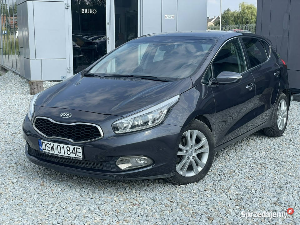 Kia Ceed 16 16V GDI XL 135 2012r bogata wersja czujnik deszczu Kia Wrocław