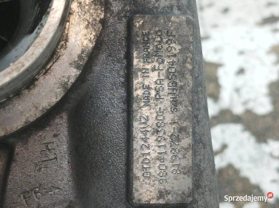 TURBOSPRĘŻARKA GTD1244VZ 9804119380 16 E HDI osobowe