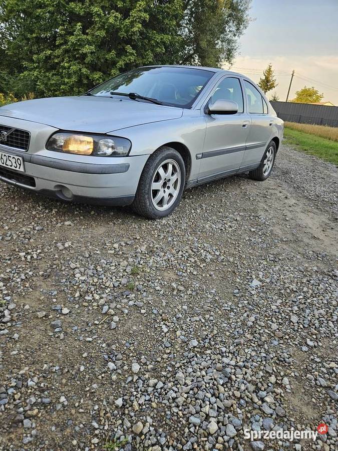 VOLVO S60 I 24 D5 163 srebrny lubelskie Głusko Duże sprzedam