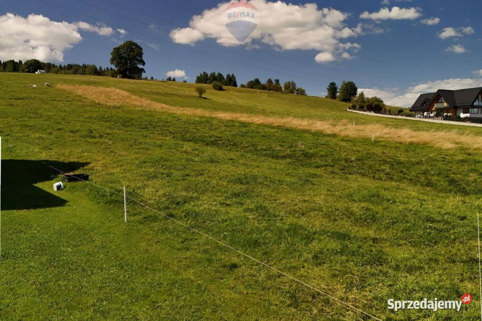 DZIAŁKA W POBLIŻU TERM SZAFLARY małopolskie Biały Dunajec sprzedam
