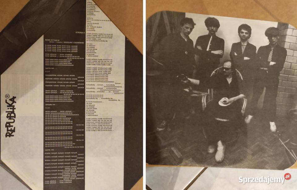 1983 Republika Grzegorz Ciechowski Płyta Kielce