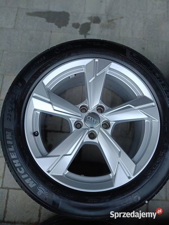 Alufelgi Audi 5x112 ET39 18 z oponami Michelin Elbląg