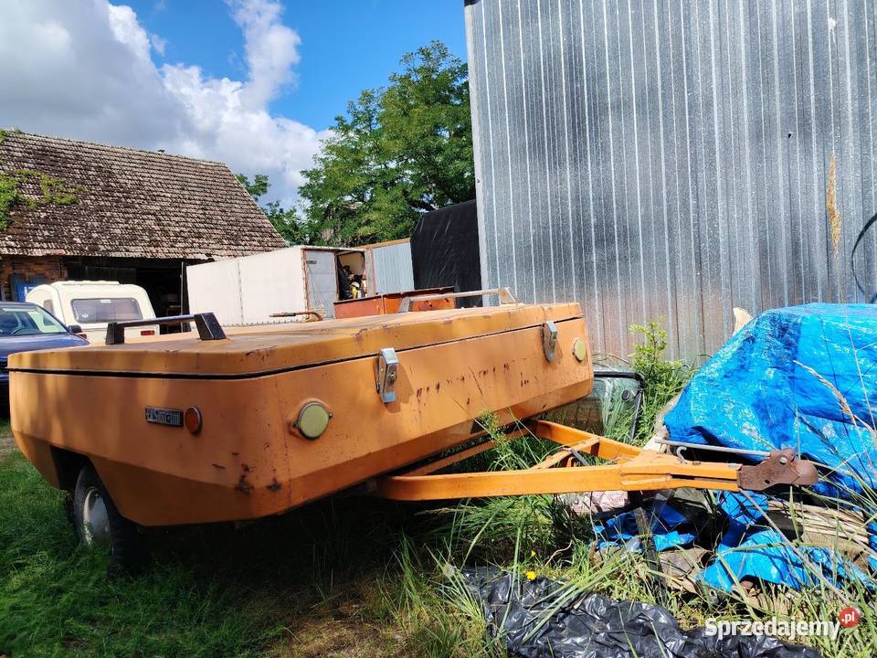 Przyczepka namiotowa skif kempingowa 1 opolskie Świerczów