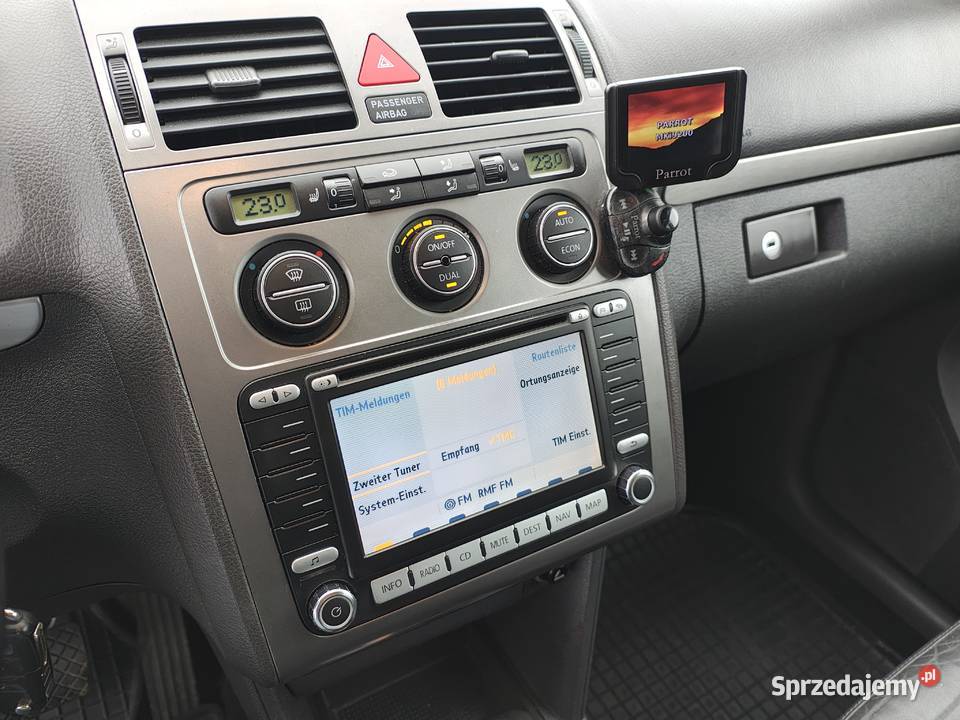 Volkswagen Touran Automat Benzyna Skóry podkarpackie Zarszyn