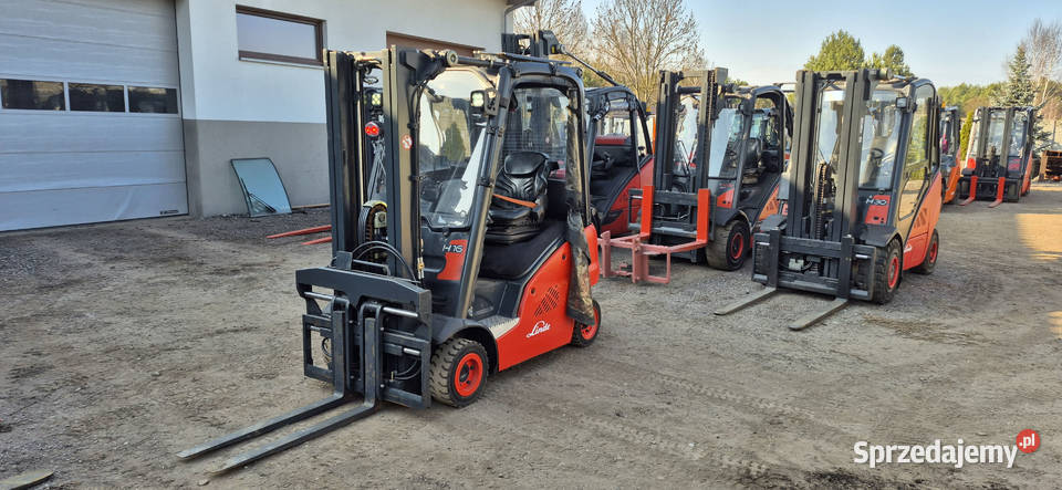 Linde H16T Triplex 462m 4 sekcje mazowieckie Małkinia Górna