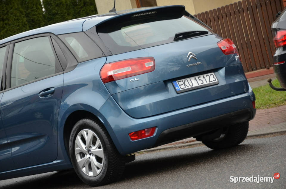Citroen C4 Picasso Zarejestrowane 16 eHDI 116 Kutno sprzedam