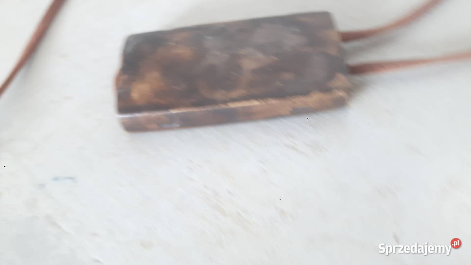 Naszyjnik wykonany ręcznie z gliny mazowieckie Otwock sprzedam