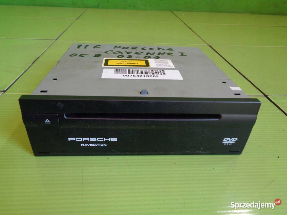 PORSCHE CAYENNE I czytnik nawigacji DVD