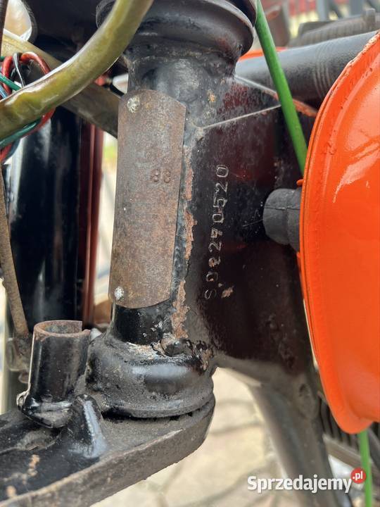 WSK 125 z dokumentami Chełm