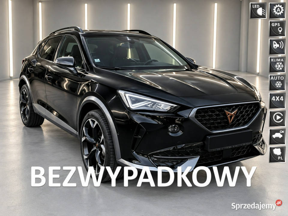 Cupra Formentor 20 diesel 150 koni4x4100 światła do jazdy dziennej małopolskie
