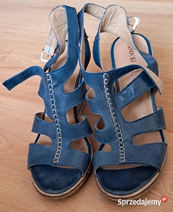 Buty na obcasie sandałki rozmiar 38 Lasocki małopolskie Rabka-Zdrój sprzedam